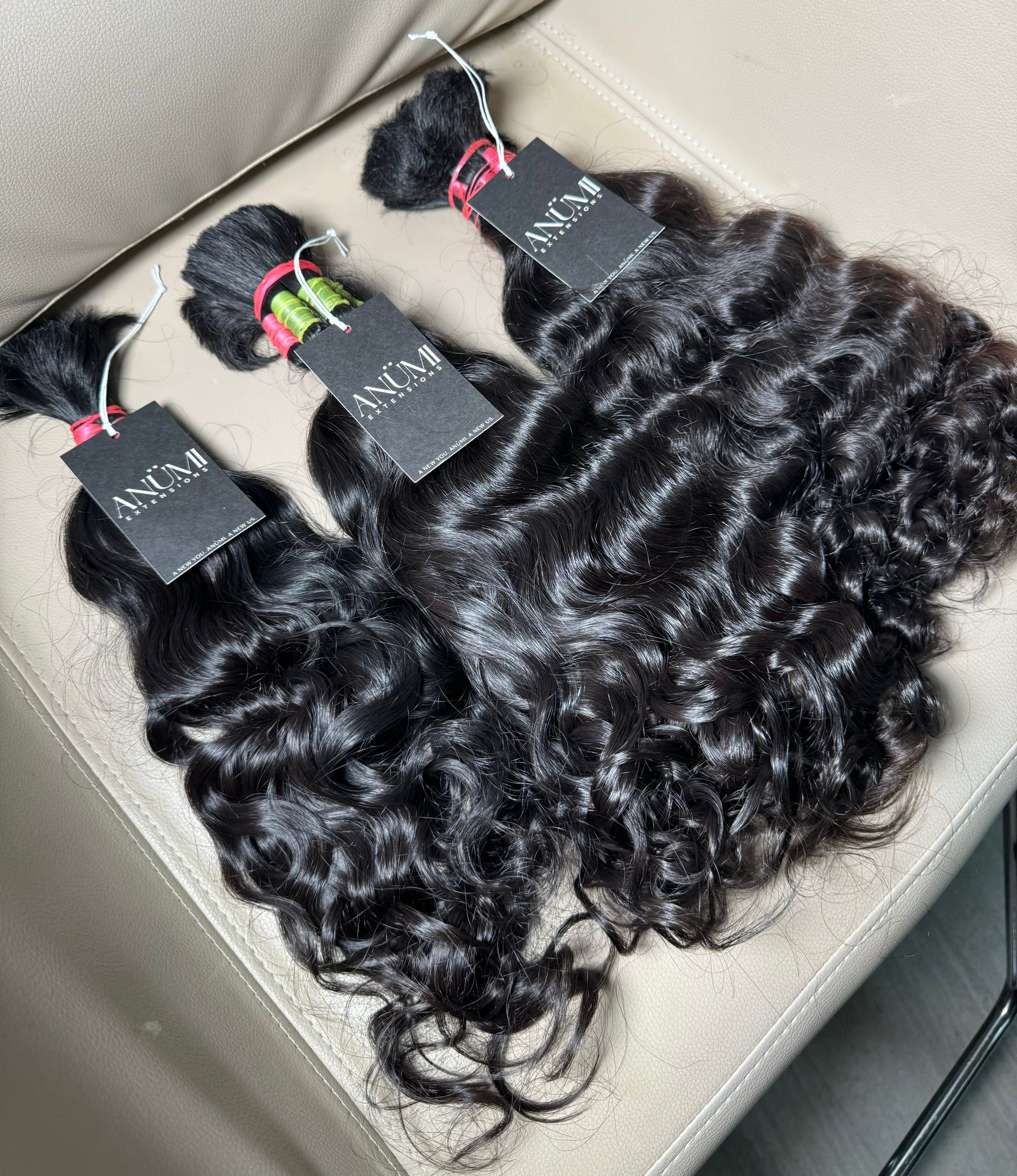 BULK Raw Indian Hair - NO WEFT